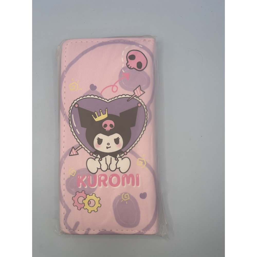 NIP Sanrio Kuromi Zip Wallet -Purple